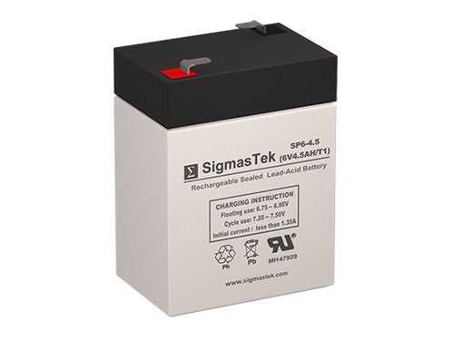 6 Volt 4.5 AH F1 Terminal Battery M665
