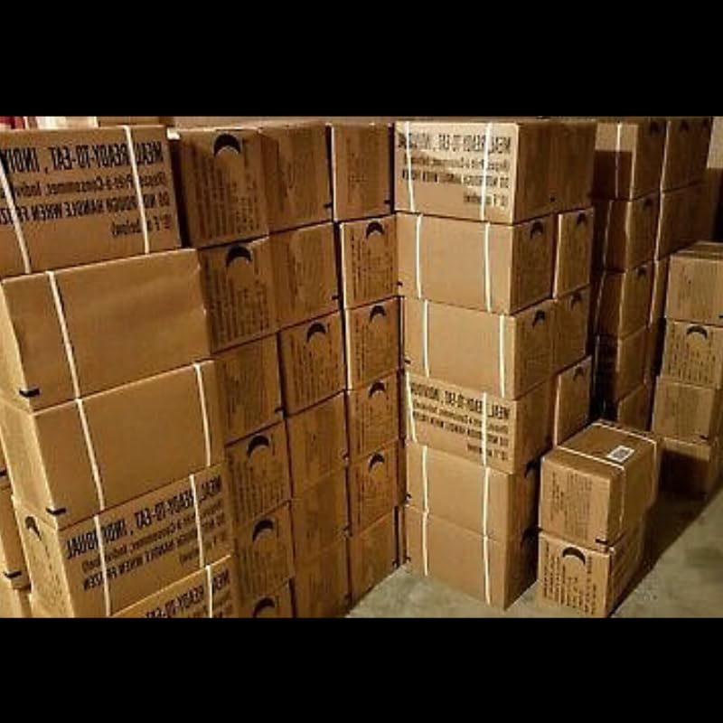 Military Meals Ready to Eat 24 Full Food Packs Rations S156517