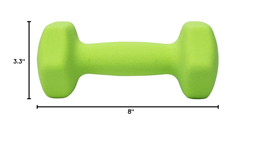 Set of 2 Neoprene Coated Dumbbells D15980
