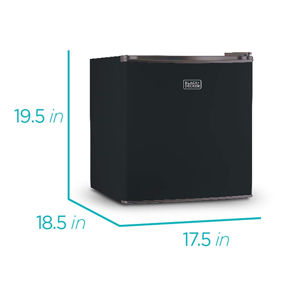 Compact Energy Star Single Door Mini Fridge with Freezer & Ultra-Light Corded Bagless Vacuum Y90368