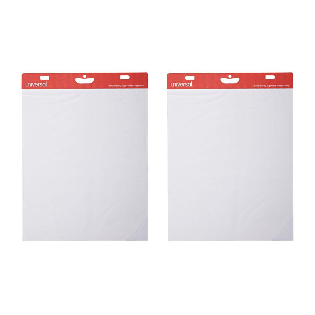 Self Stick Easel Pads, Unruled, 25 x 30, White, 30-Sheet, Case of 2 I93056