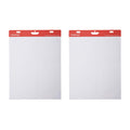 Self Stick Easel Pads, Unruled, 25 x 30, White, 30-Sheet, Case of 2 I93056