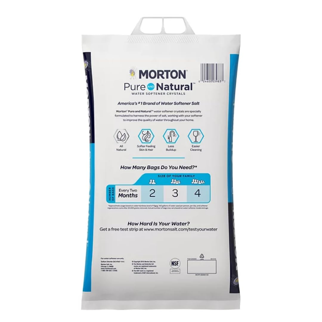 40-lbs. Water Softener Crystals (12 Bags) S409