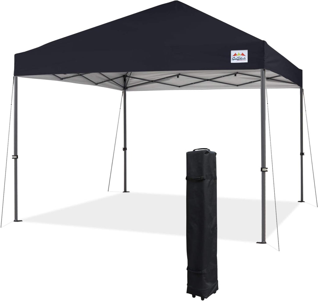 Black Instant Canopy 10x10Ft V918