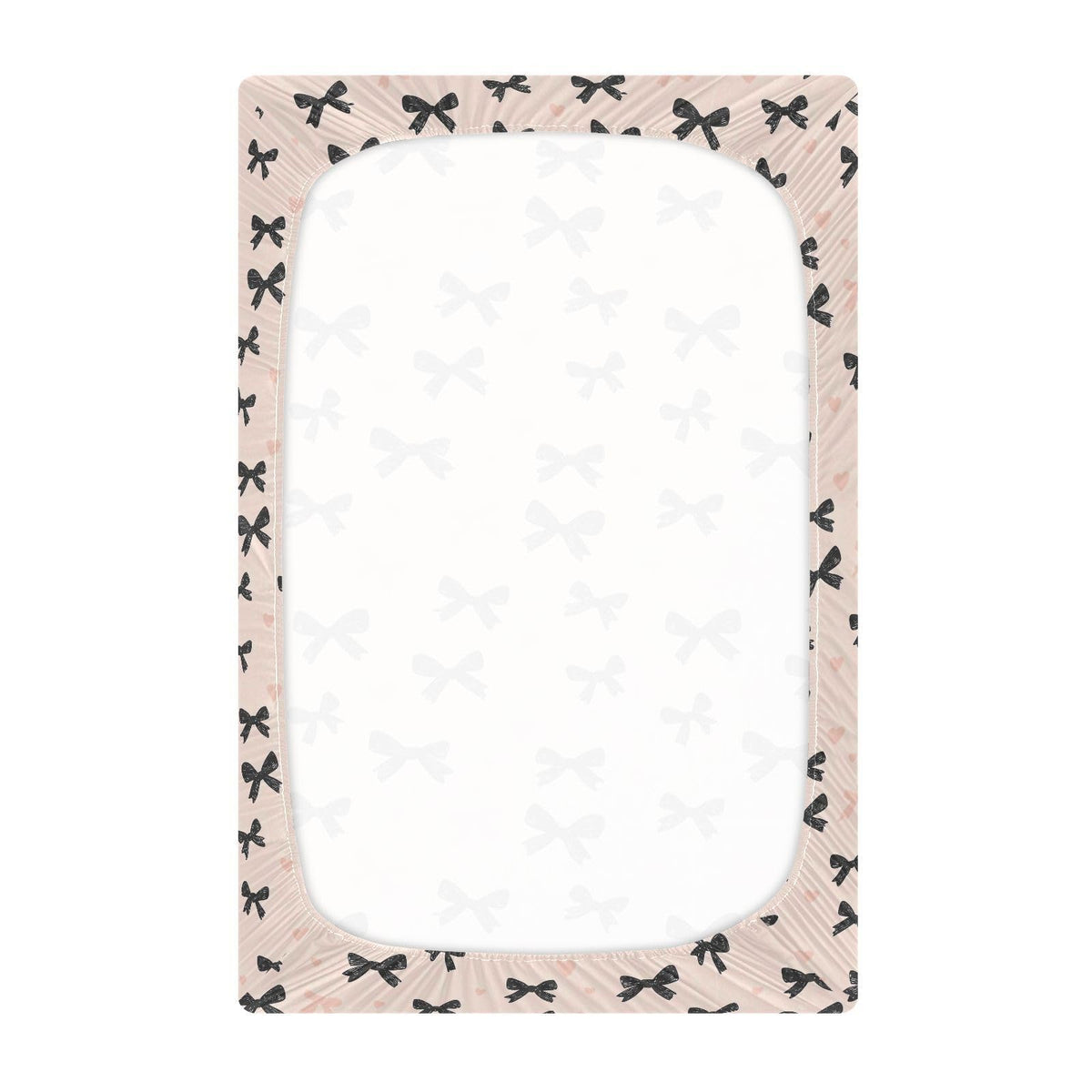 Soft Breathable Microfiber Fitted Crib Sheet R569
