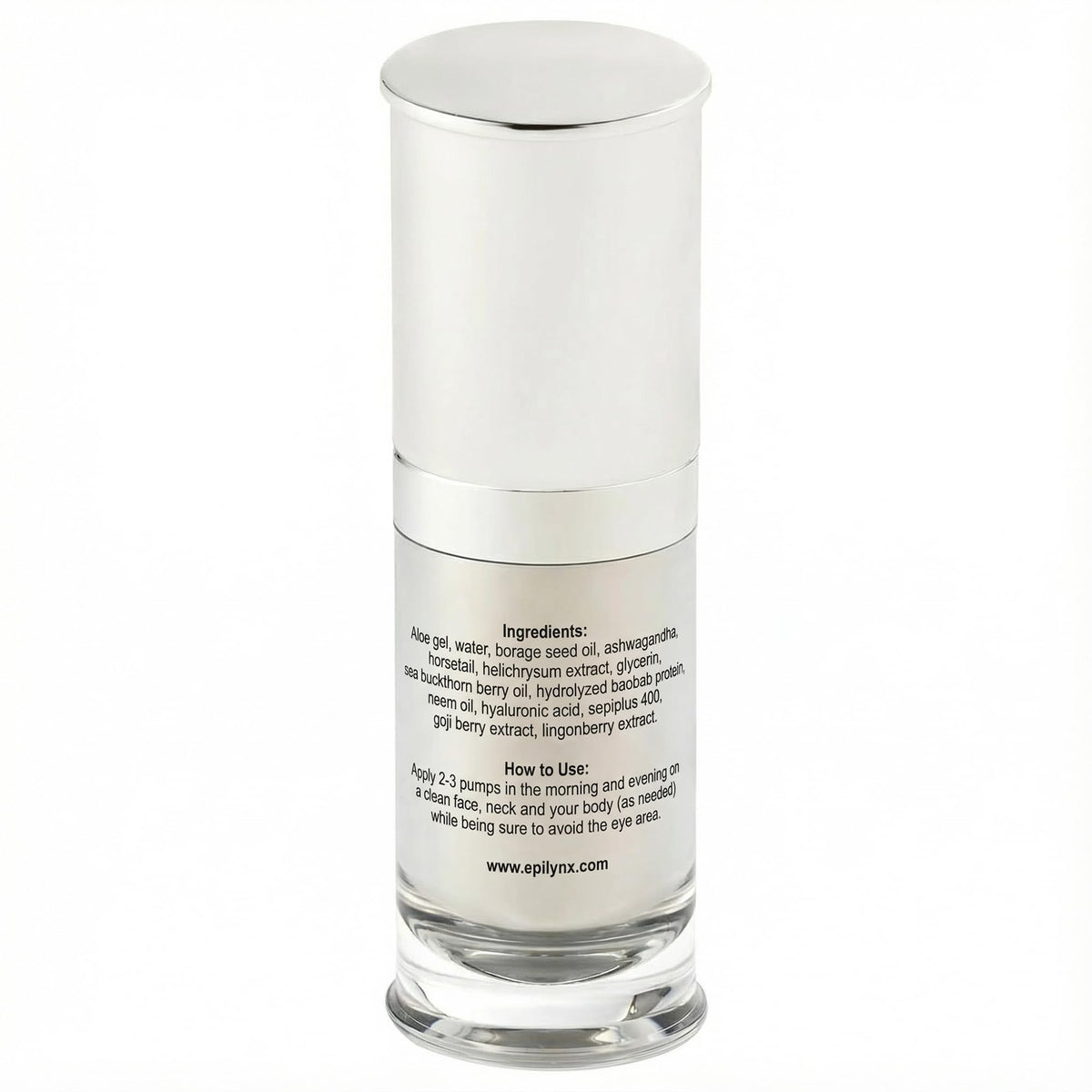Sensitive Skin Face Moisturizer with Hyaluronic Acid & Aloe 30ml W77133