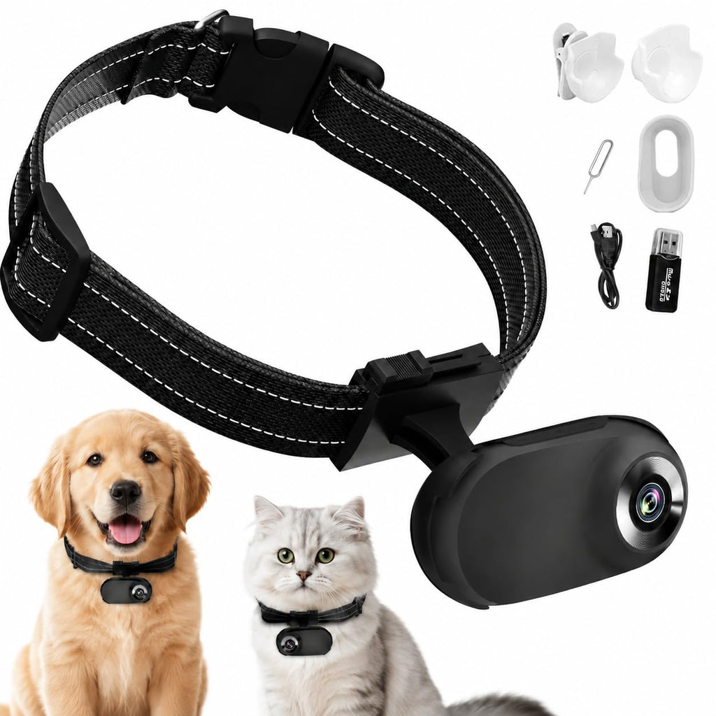 1080P Wireless Mini Pet Camera Collar O4130