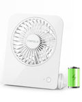 Small Portable Desk Fan 2000 mAh Rechargeable Battery 4.5 Inch F128