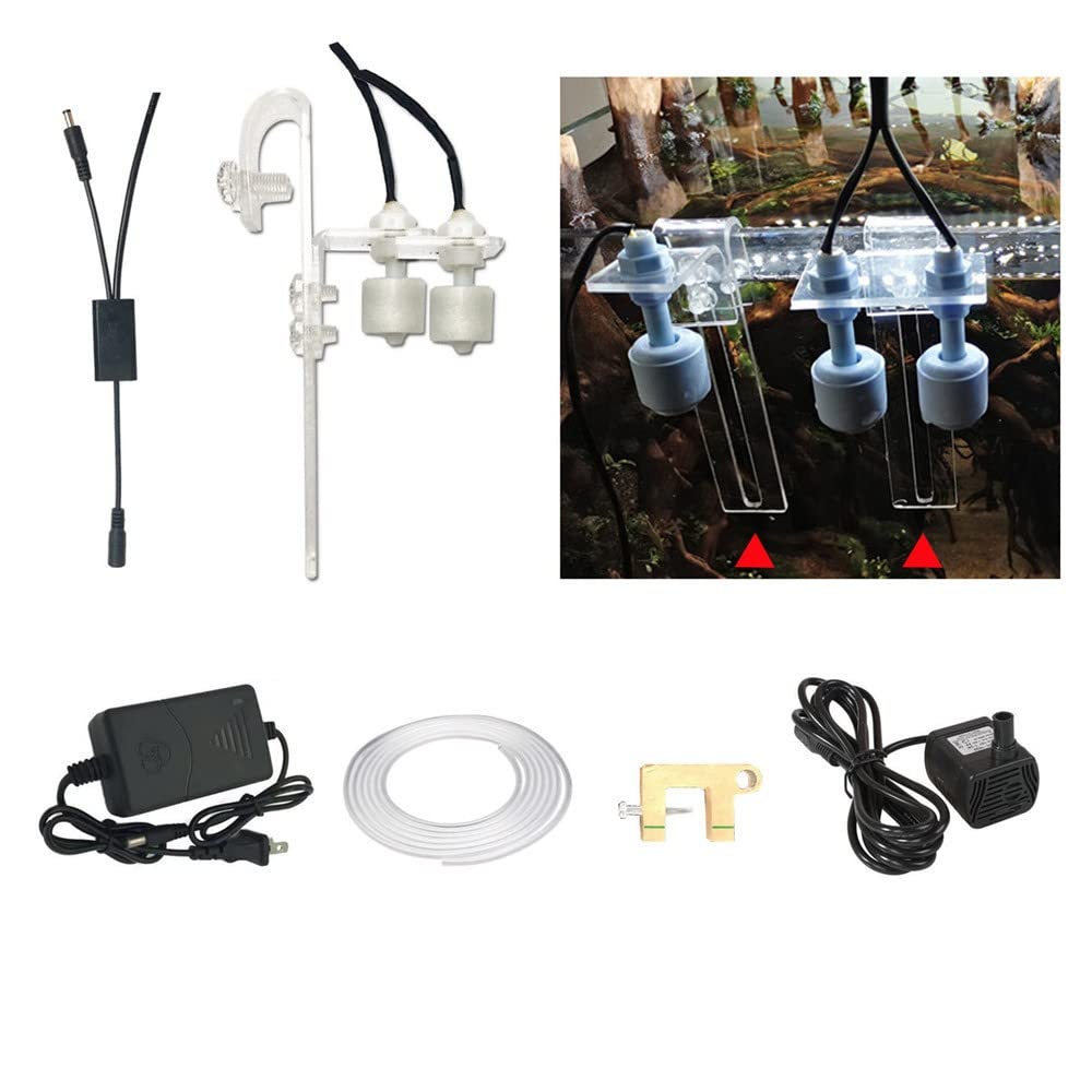 Aquarium Auto Top Up Off System DC Pump Water Level Sensor Float Switch Z3318