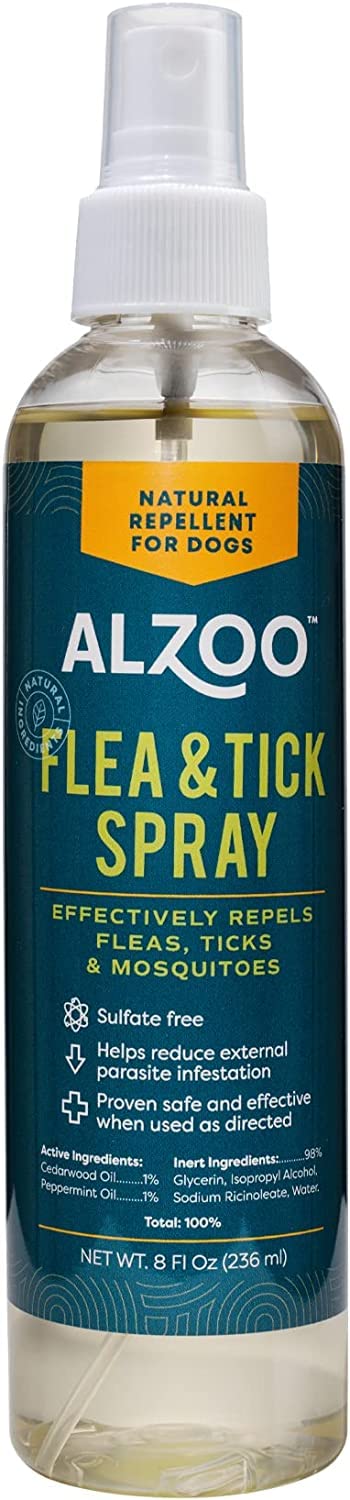 Natural Flea and Tick Repellent Spray for Dogs 8 Fl. Oz. C1132