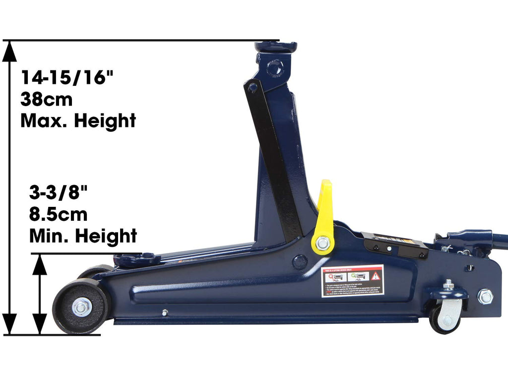 Blue 2.5 Ton Hydraulic Trolley Floor Jack S575