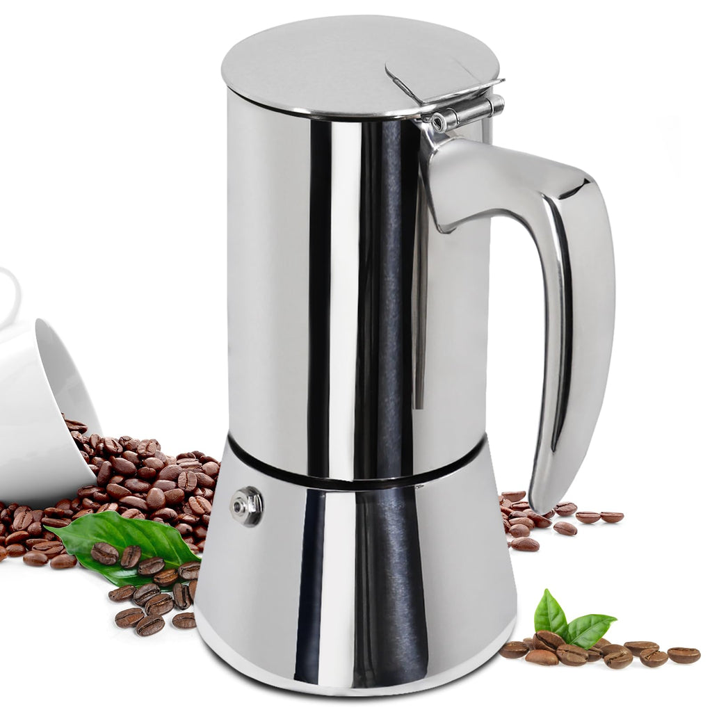 12 Cup 304 Stainless Steel Moka Pot N13268
