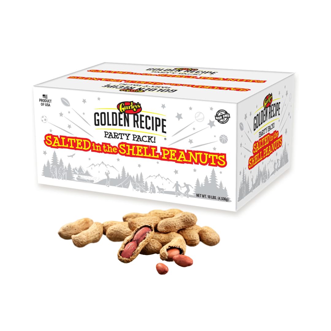 Fire Roasted & Salted In Shell Peanuts 10 lb Box M7023