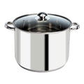 Stainless Steel 8-Quart Stock Pot with Glass Lid A831