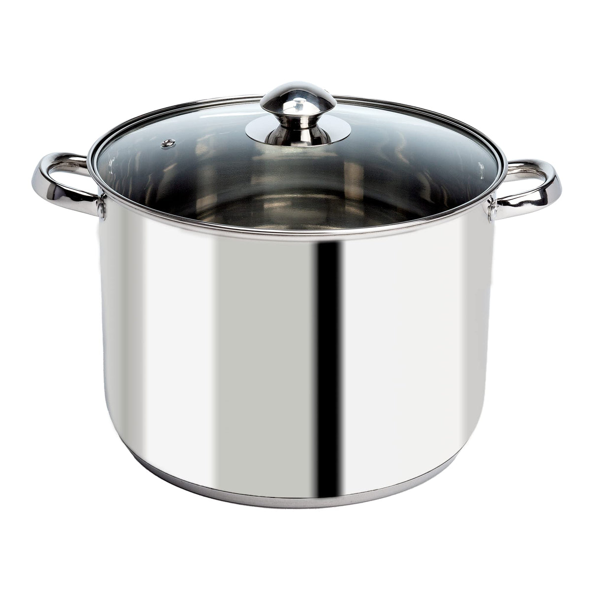 Stainless Steel 8-Quart Stock Pot with Glass Lid A831