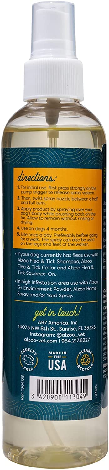 Natural Flea and Tick Repellent Spray for Dogs 8 Fl. Oz. C1132