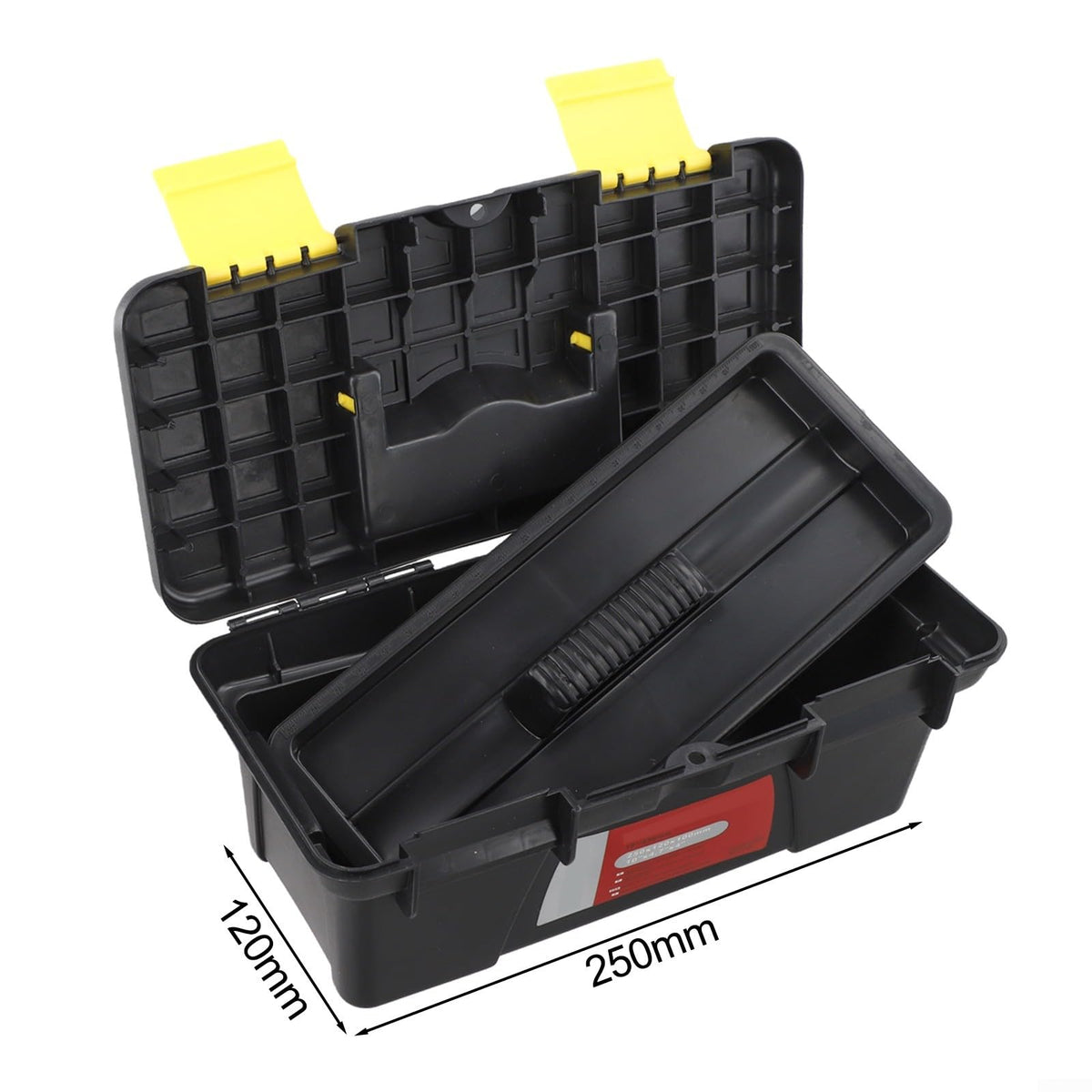 10 Inch Dual Layer Plastic Toolbox J229