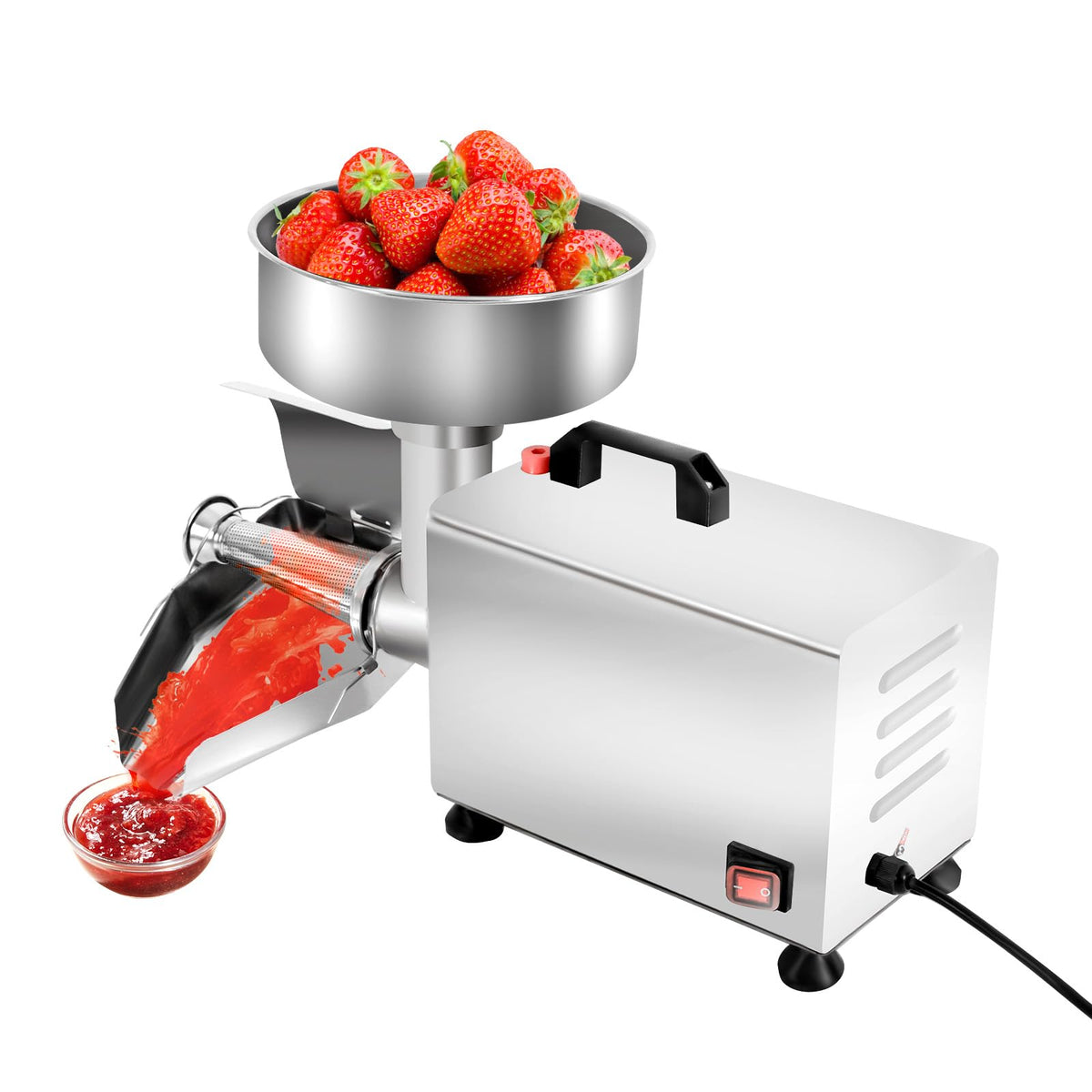 110V 450W Stainless Steel Electric Tomato Strainer X63420