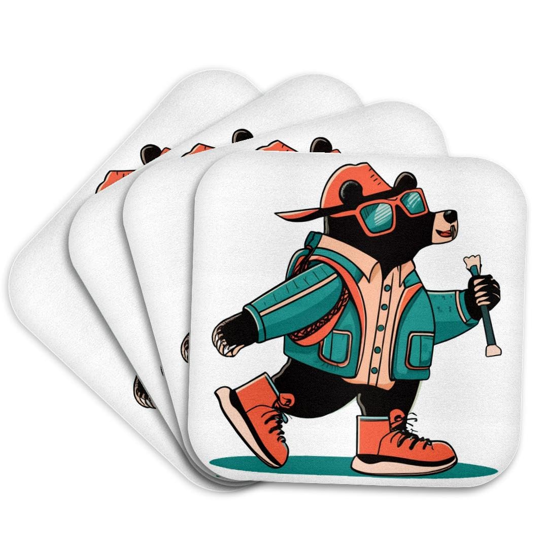 Set of 4 Cork Coasters A211582