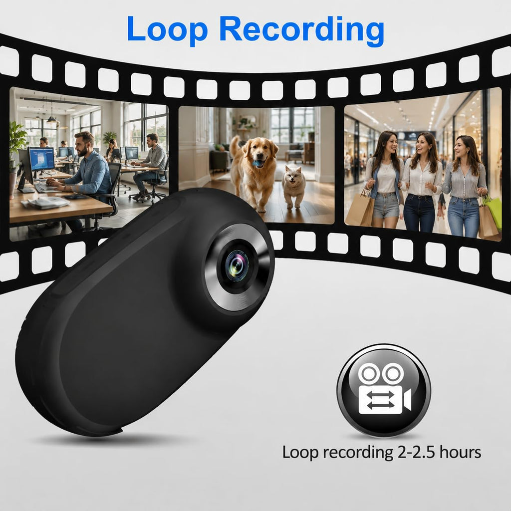 1080P Wireless Mini Pet Camera Collar O4130