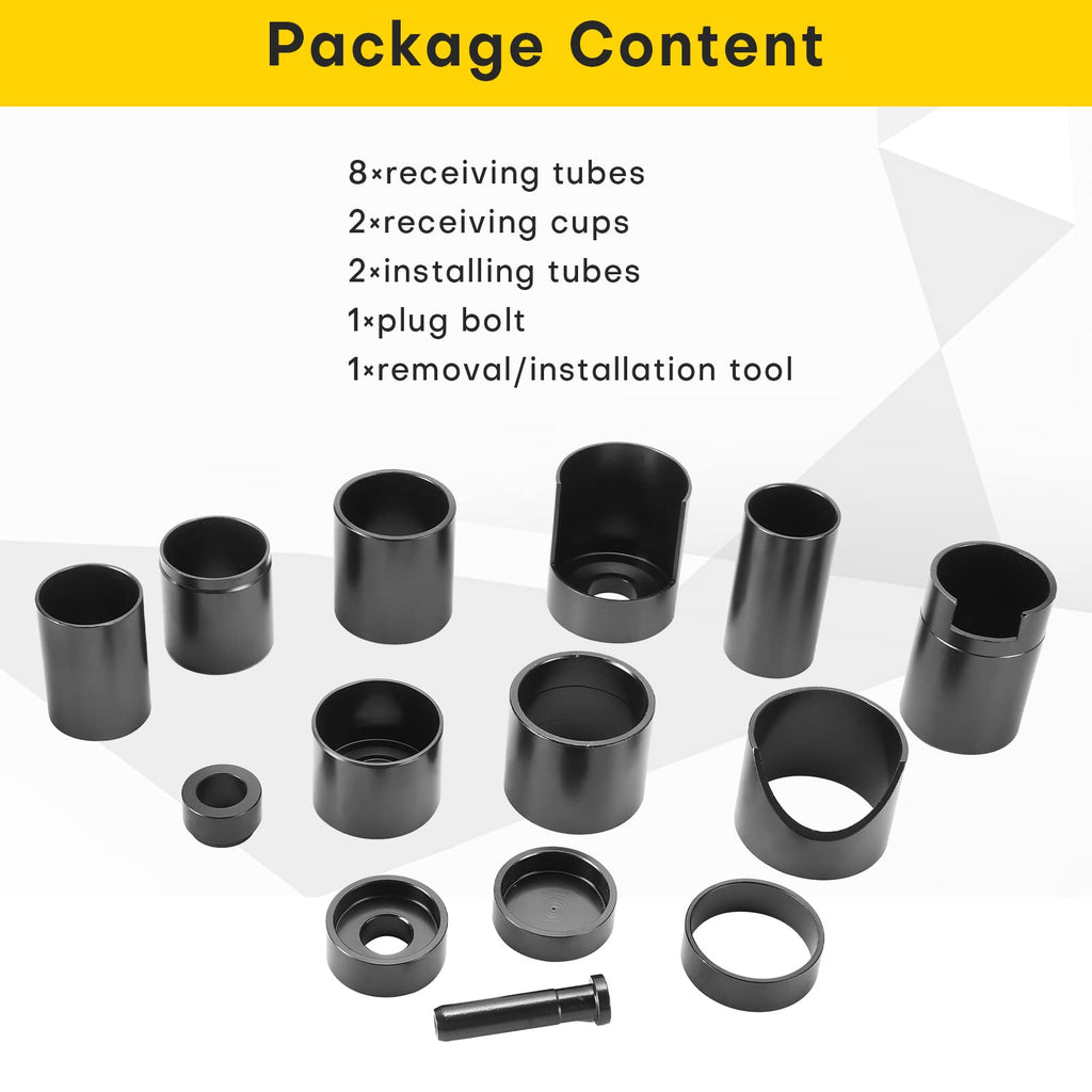 14PCS Ball Joint Remover Installer Adapter Tool Set B563