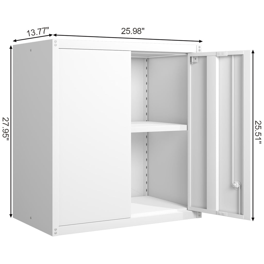 Metal Wall Mounted Storage Cabinet with Lock G459