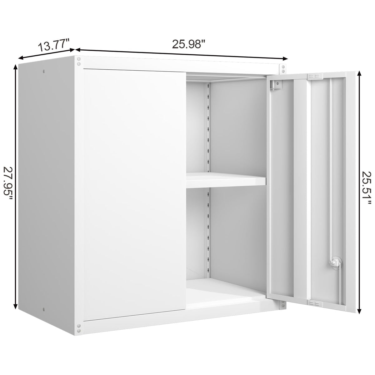 Metal Wall Mounted Storage Cabinet with Lock G459