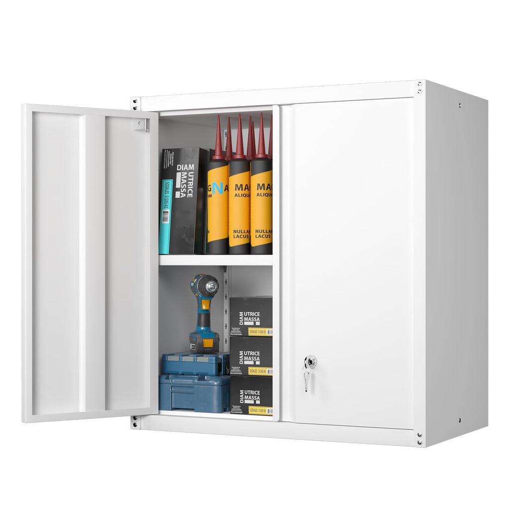 Metal Wall Mounted Storage Cabinet with Lock G459