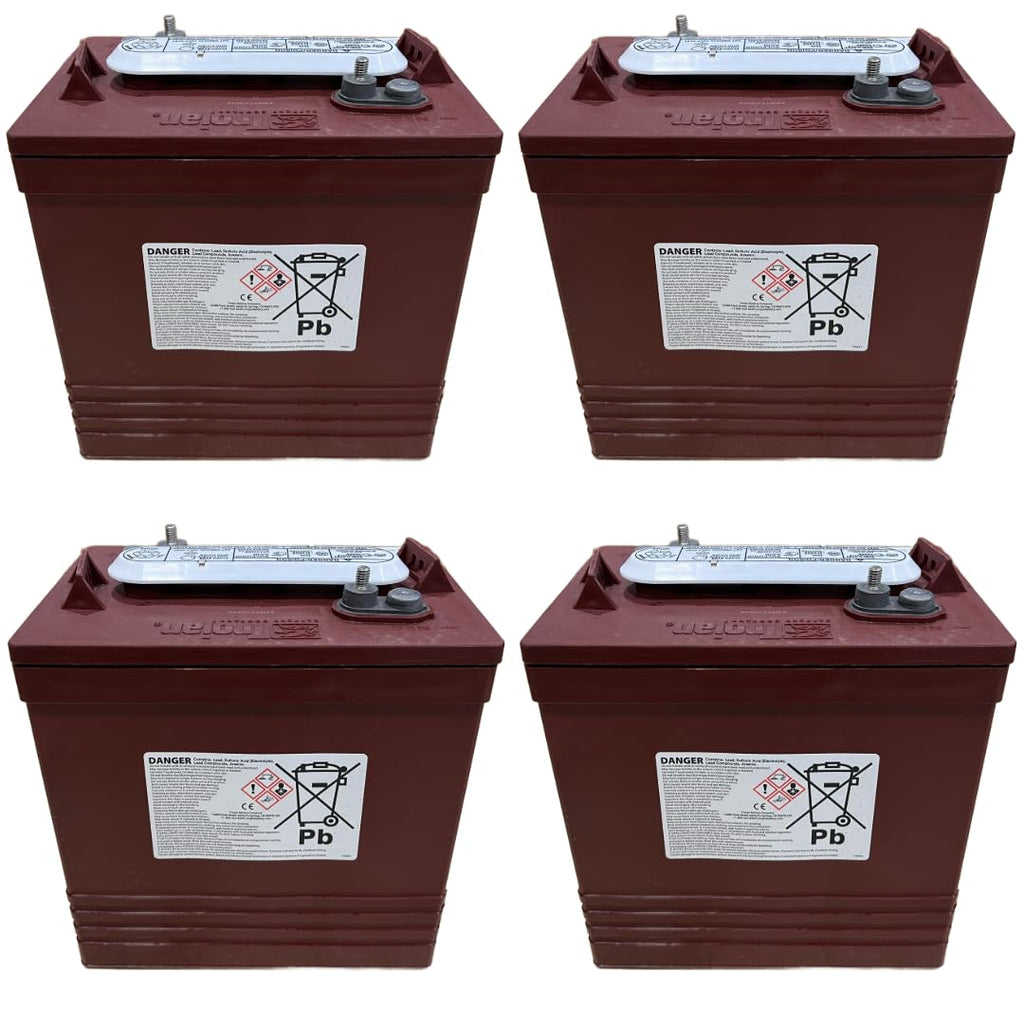 6V Deep-Cycle Flooded Battery 260Ah Pack of 4 J4819