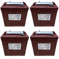 6V Deep-Cycle Flooded Battery 260Ah Pack of 4 J4819