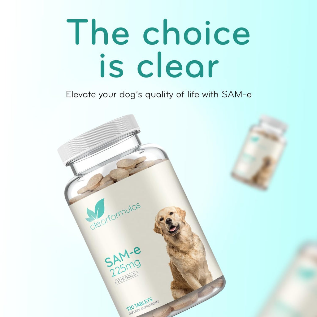 Chewable SAM-e Liver Support Supplement for Dogs 225mg V8735