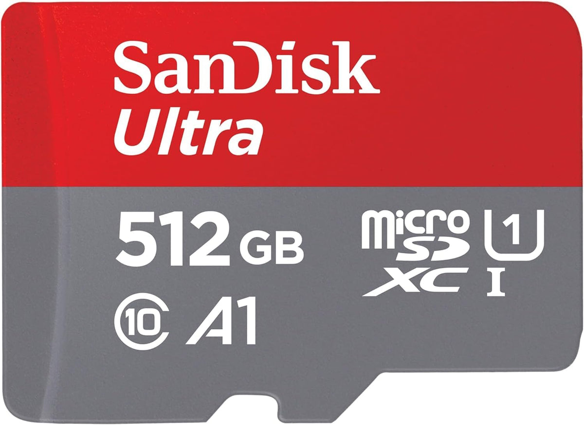 512GB microSD Card + Adapter L4333