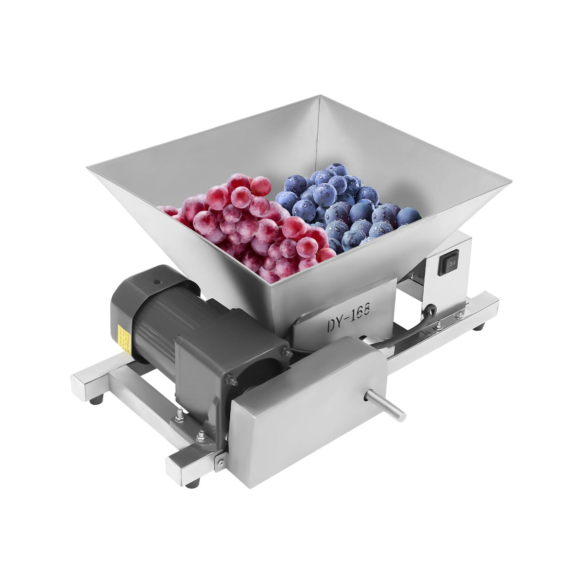 60W Stainless Steel 4L Fruit Crusher H24935