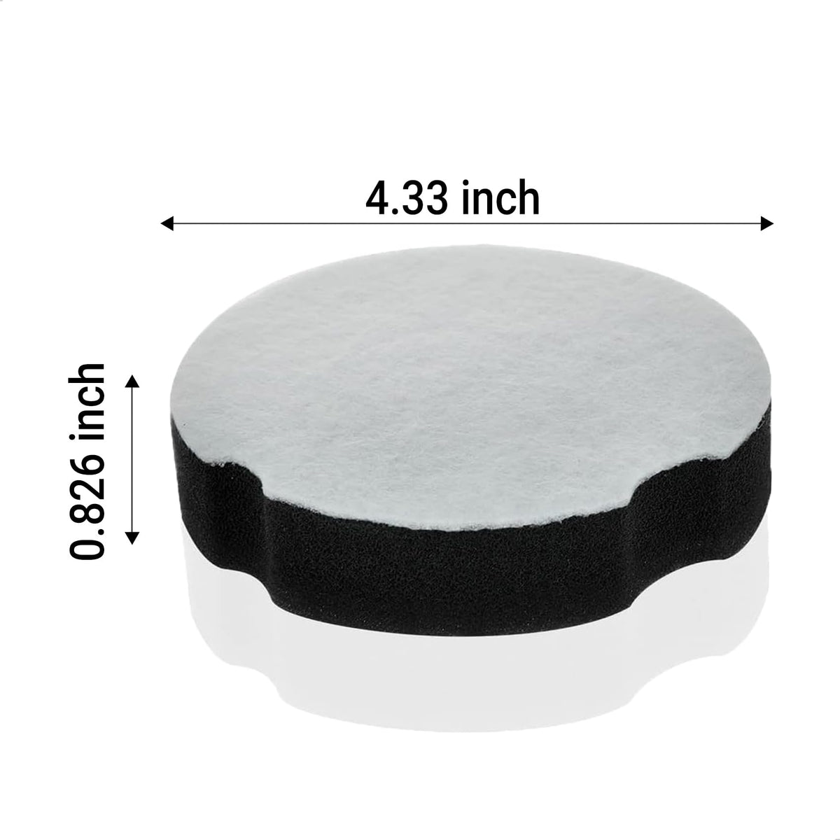 2 Pcs Filter Replacement for Upright Vacuum Cleaner E857411