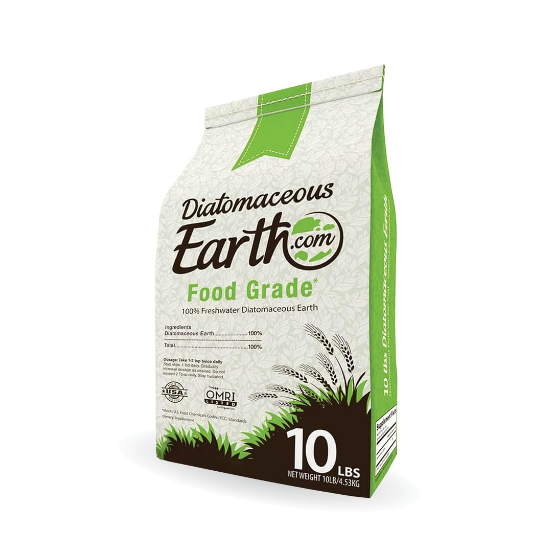 Food Grade Diatomaceous Earth 10lb Organic Powder J633
