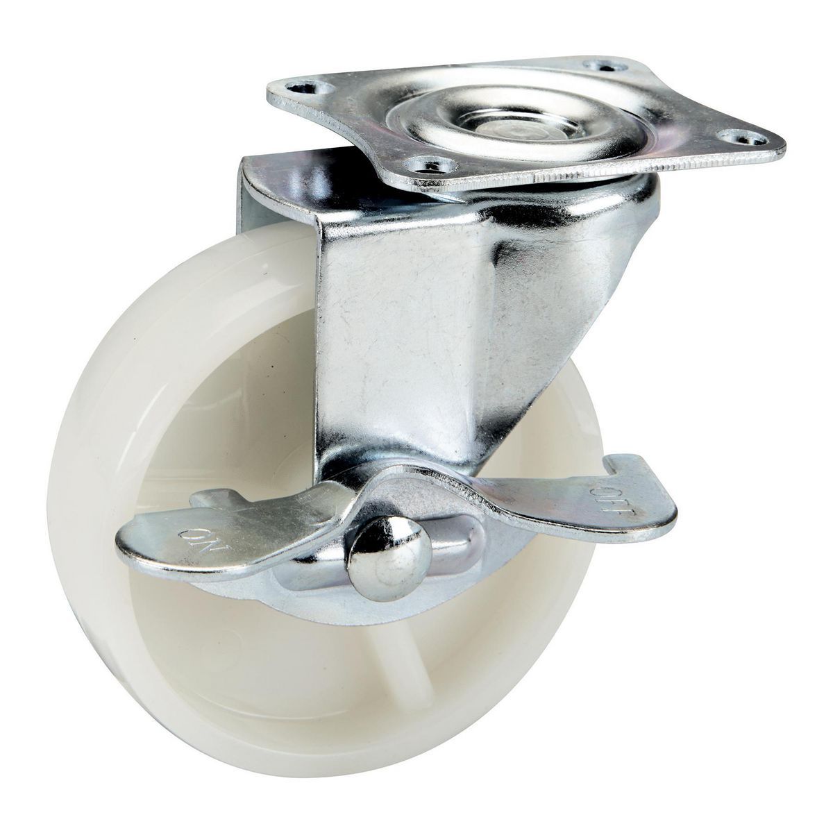 Nylon Swivel Caster with Brake V293