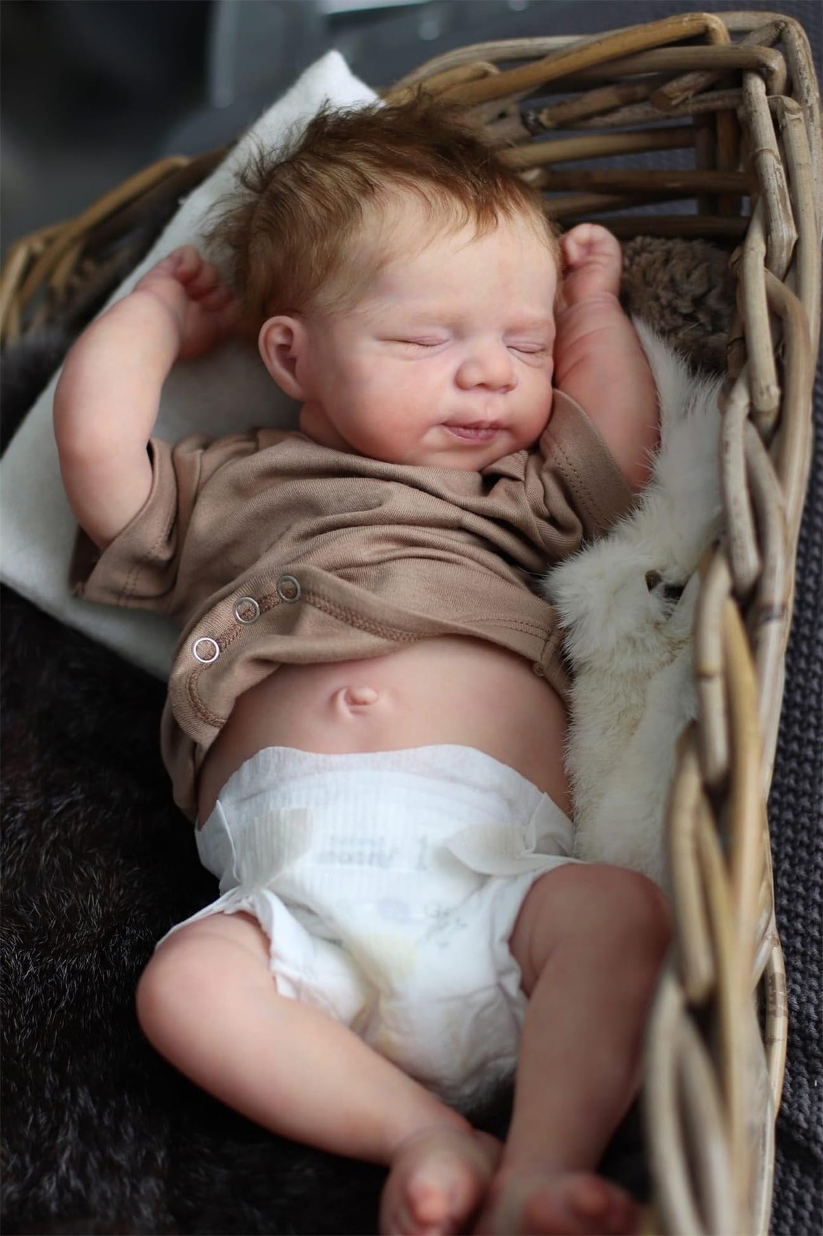 18 Inch Washable Soft Silicone Sleeping Baby Doll R881