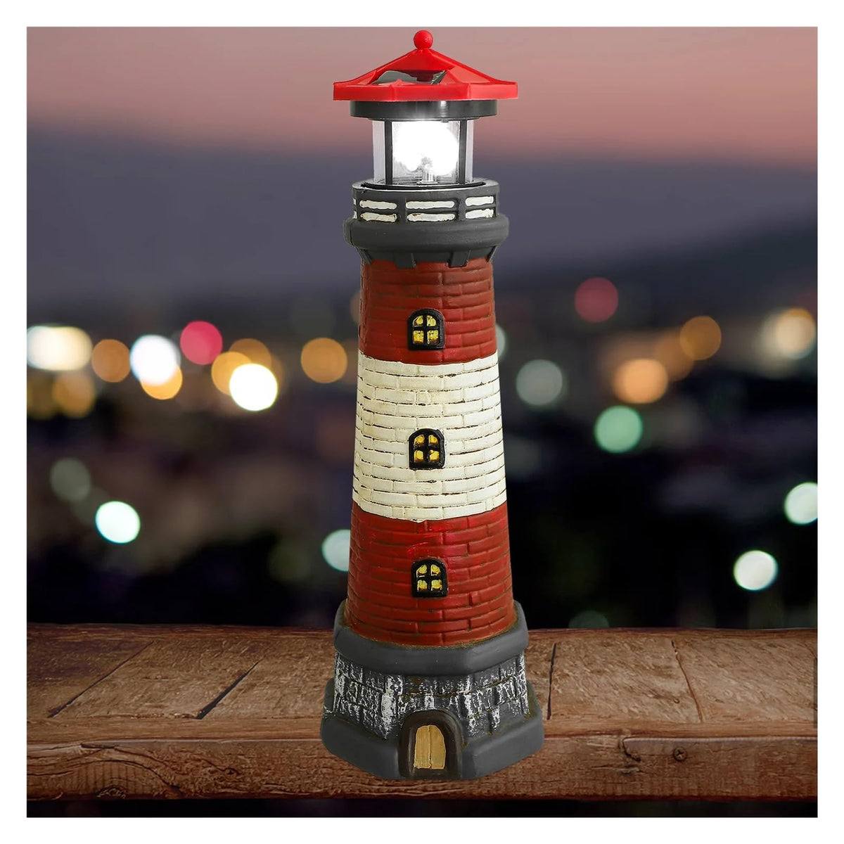 Solar Powered Lighthouse B347