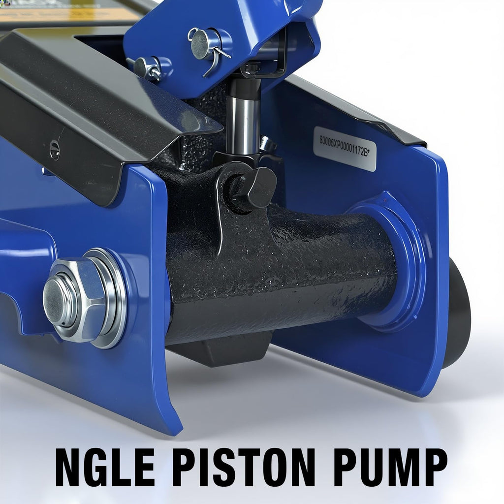 3 Ton Hydraulic Floor Jack, 6000 LBS Capacity, Blue N75375