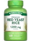 Red Yeast Rice Herbal Supplement 1200 mg 120 Capsules F199837