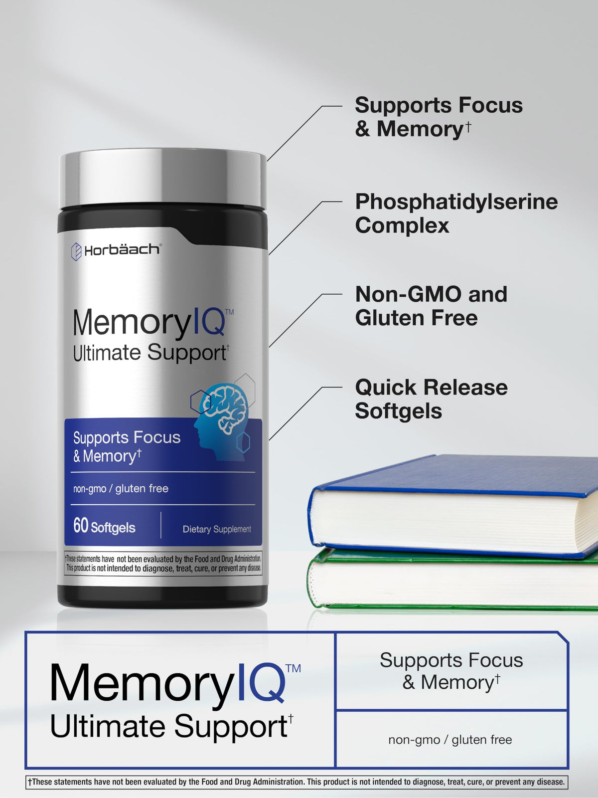 Memory Support Supplement 60 Softgels O450