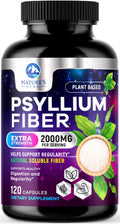 Psyllium Husk Capsules 2000mg 120 Capsules V181