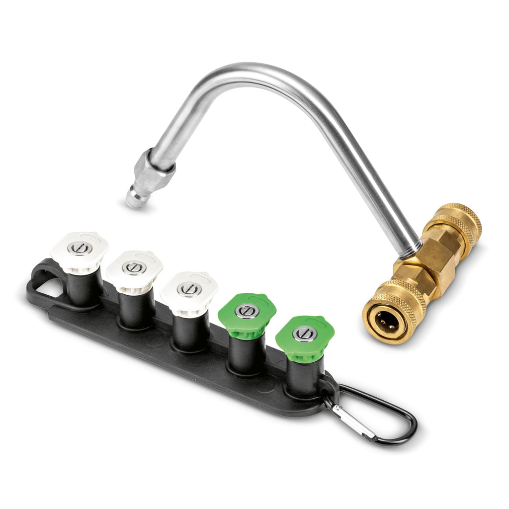 Gutter Cleaner Kit with Five Nozzles and Nozzle Holder E83247