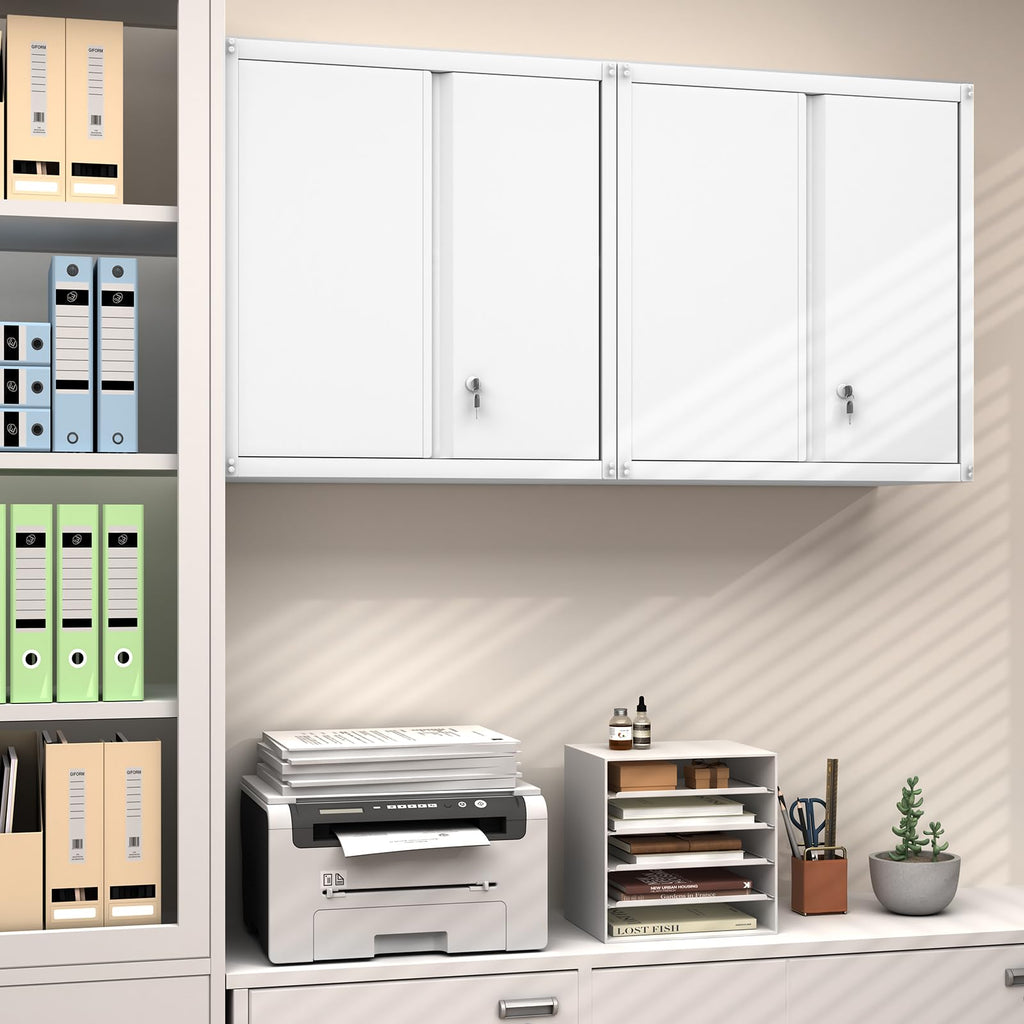 Metal Wall Mounted Storage Cabinet with Lock G459