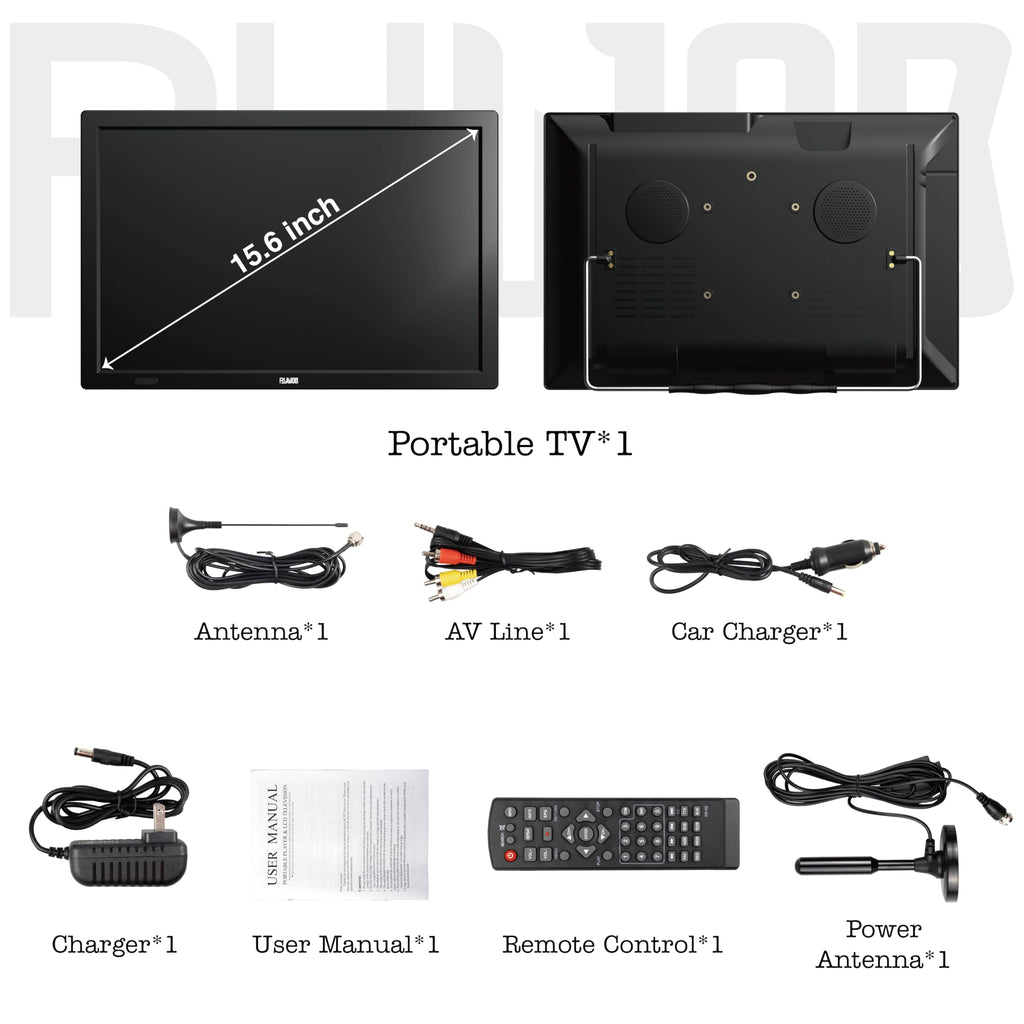 15.6" Portable Digital TV with ATSC Tuner Q431146