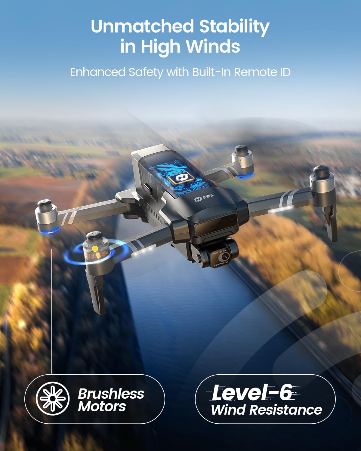 2-Axis Gimbal 4K Camera Drone U655146