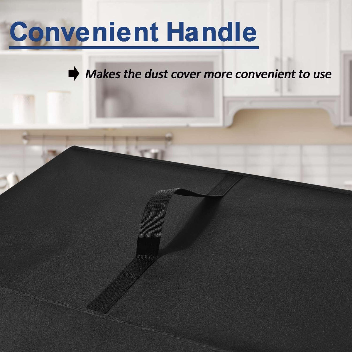 Black Coffee Maker Cover J8680