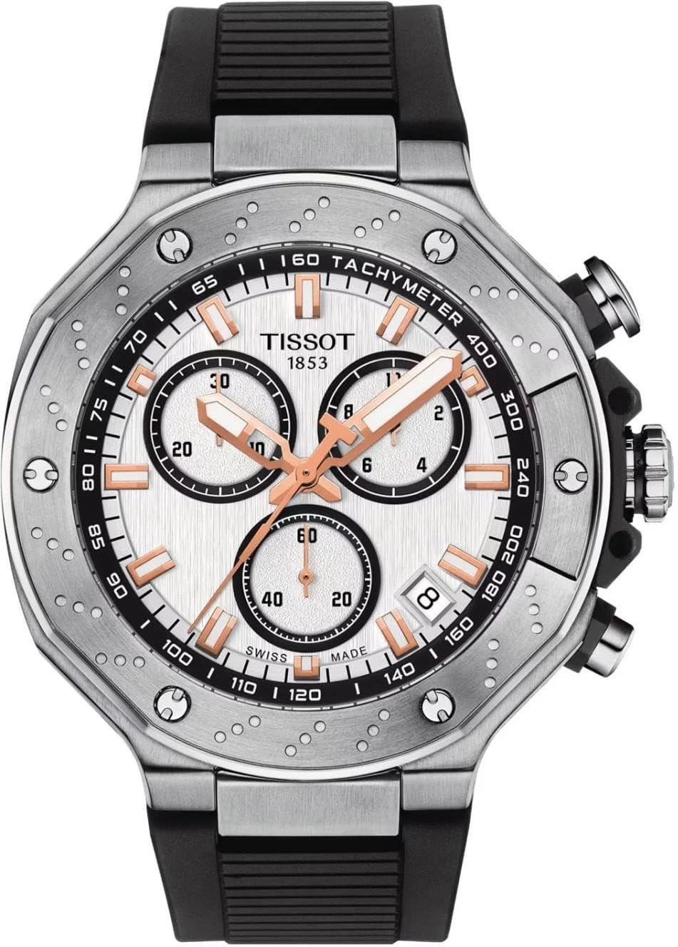 White Dial 45mm Chronograph Men's Watch F123091