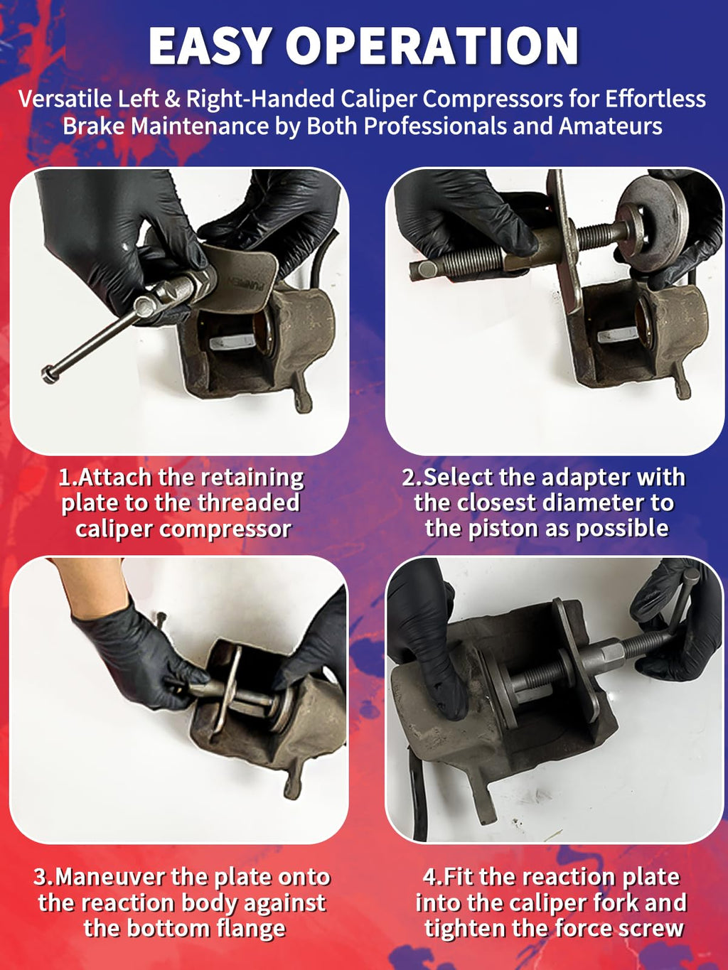 Heavy Duty Disc Brake Caliper Compression Tool B5834