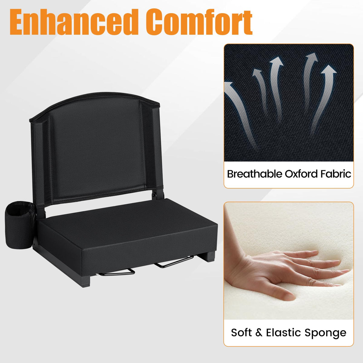 Stadium Seats with Back Support D85471
